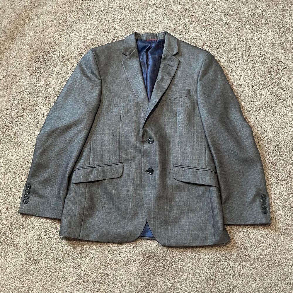 Billy London Men's‎ Poly Blend Sport Coat Blazer Black Size 38S Jacket